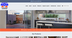 Desktop Screenshot of mtmaluminium.com.au